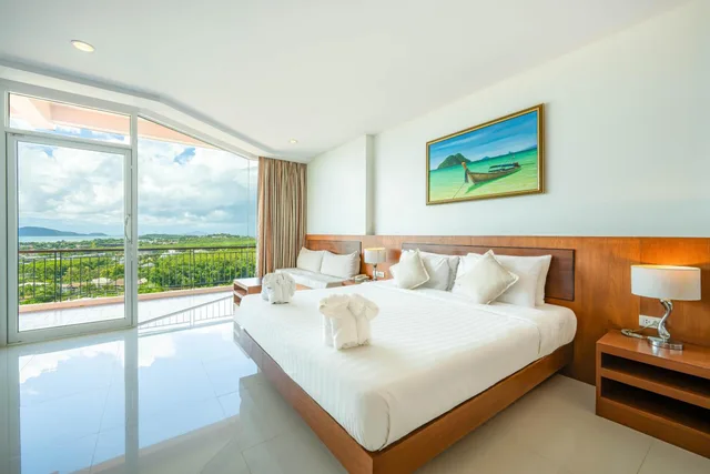 جناح بسرير كينج بإطلالة على البحر، The View Rawada Phuket 4/10