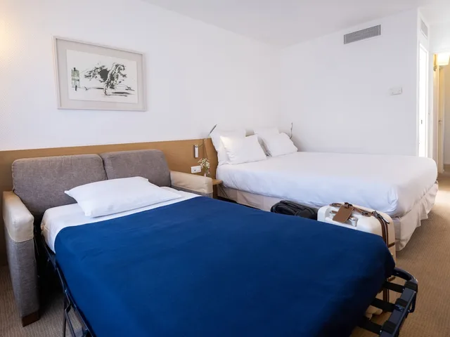 غرفة كلاسيكية بسرير مزدوج مع أريكة، Novotel Nantes Centre Gare 10/10