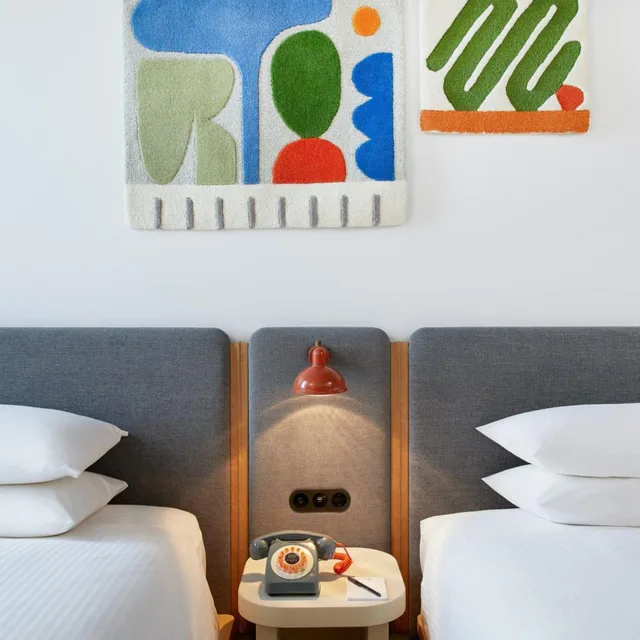 Moxy, Twin Beds, Airport View، Moxy Sydney Airport 5/8