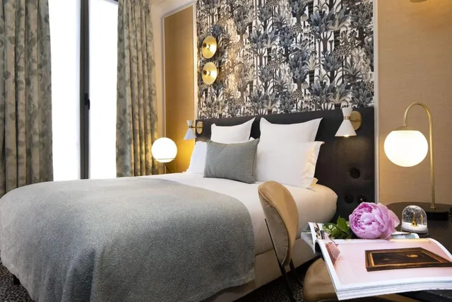 غرفة مريحة في الطابق الأرضي، Hotel Gramont Opera 1/1
