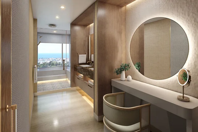 Retreat, Guest Room, King Bed, Partial Ocean View, VEA Newport Beach, A Marriott Resort & Spa 4/4