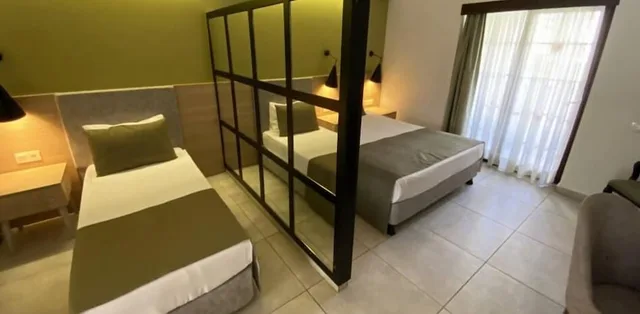 غرفة كلوب عائلية بسرير مزدوج، Queens Park Goynuk Hotel All Inclusive 4/6