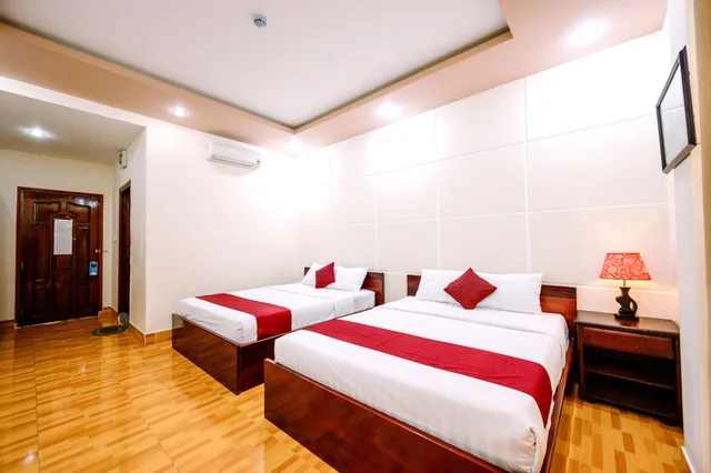 غرفة عائلية بسريرين كينج، Hoang Duc Hotel 1/4