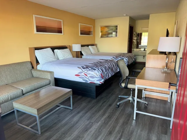 غرفة بسريرين مزدوجين، Budget Inn By Belvilla St George I-95 1/4