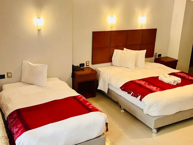 غرفة بسريرين منفصلين، Home Hoteles Casa Arcopunku 4/10