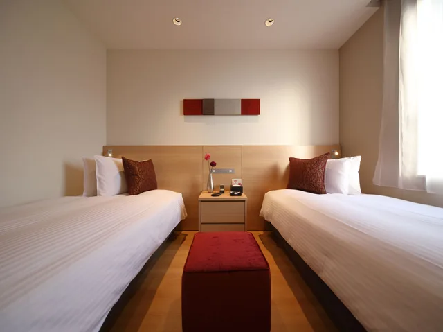 غرفة قياسية بسريرين منفصلين، Red Roof Inn And Suites Osaka Namba Nippombashi 1/4