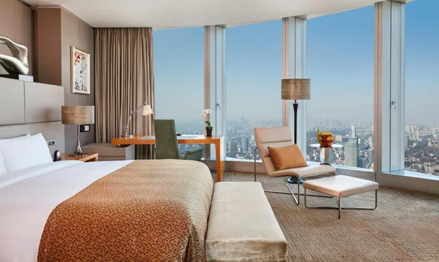 جناح جونيور بسرير كينج بإطلالة على المدينة مع دخول الصالة، Intercontinental Nanjing 1/4
