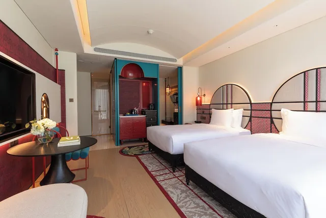 غرفة قياسية بسريرين مزدوجين، Hotel Indigo Sayram Lake by IHG 6/10