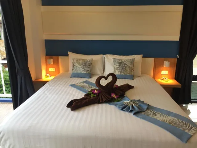 غرفة ديلوكس بشرفة، At Aonang Guesthouse 6/8