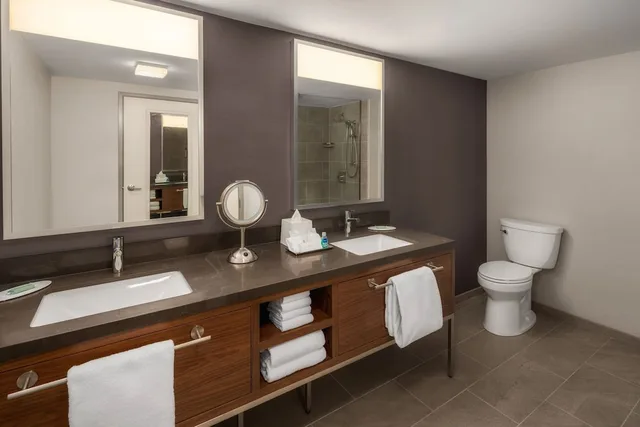 استوديو بسرير كينج مع أريكة، Courtyard by Marriott Seattle Bellevue/Downtown 1/2