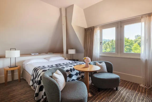 Room, South View، Hotel Ermitage Evian Resort 1/1