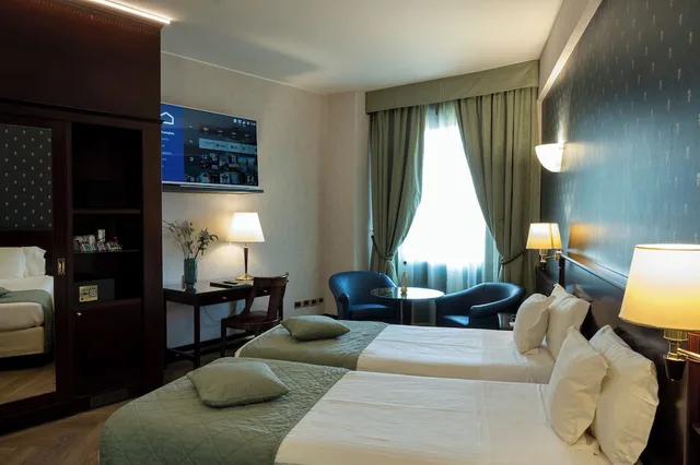 Comfy, Twin Beds، Antares Hotel Concorde 5/6
