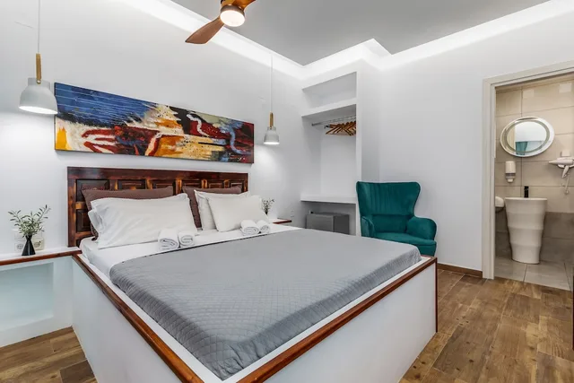 غرفة سوبيريور بسرير مزدوج بإطلالة على المسبح، Rigas Hotel Skopelos 4/9