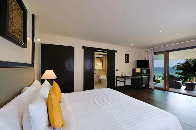 غرفة ديلوكس بإطلالة على البحر، ANDAMAN WHITE BEACH RESORT 1/2
