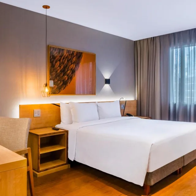 غرفة بريميوم تنفيذية بسرير كوين، Grand Mercure Sao Paulo Vila Olimpia 4/10