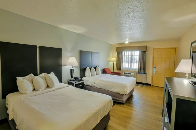 غرفة ديلوكس بسريرين مزدوجين لذوي الإعاقة، Motel6 Nacogdoches TX 2/9