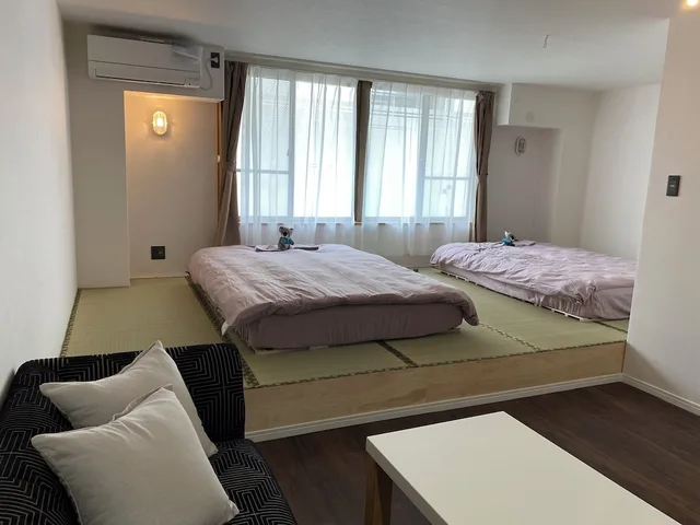 غرفة عائلية رباعية بسريرين مزدوجين، Guest House WA - Hostel 1/3