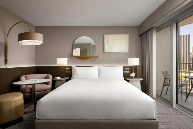 غرفة تنفيذية بسرير كينج، Fairmont Century Plaza Los Angeles 2/5