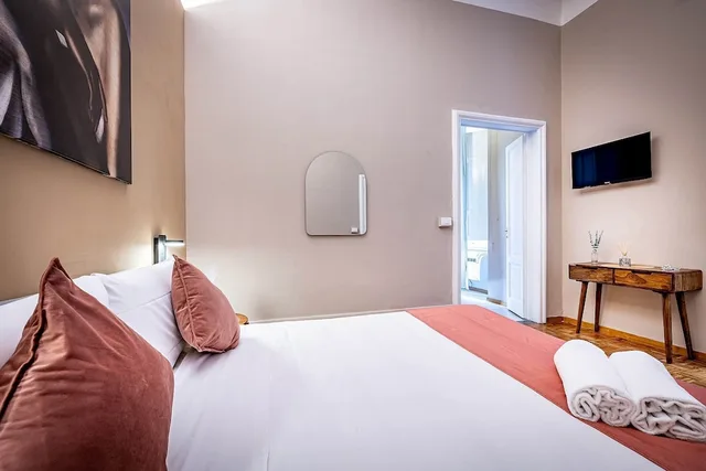 شقة سوبيريور بسرير كوين مع أريكة، Antico Centro Suites 3/7