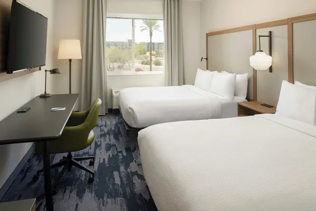 غرفة بسريرين كوين، Fairfield Inn & Suites by Marriott Scottsdale Old Town 1/4