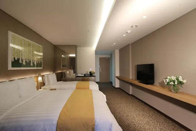 غرفة بريميير عائلية، Hotel Aventree Busan 1/3