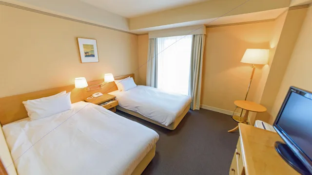 غرفة قياسية بسريرين منفصلين للمدخنين، Hotel Lifort Sapporo 2/2