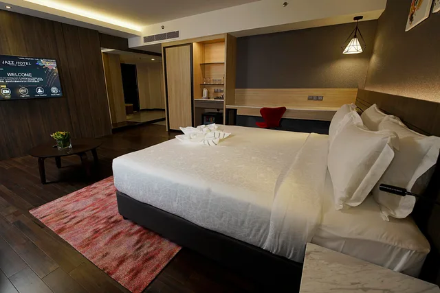 غرفة بريميير بسرير مزدوج، JAZZ HOTEL PENANG 1/4