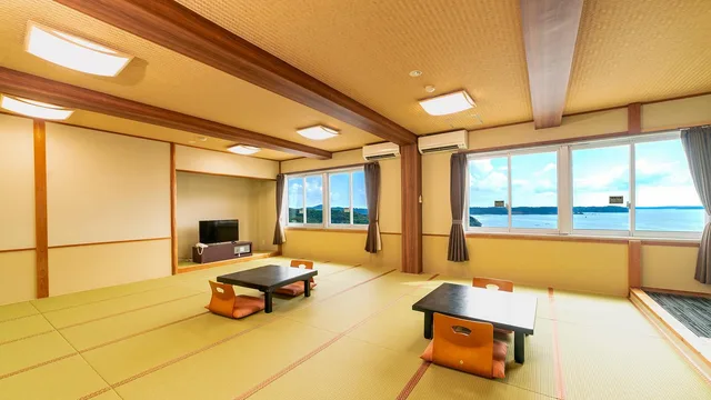 Economy, Side Ocean View, No Bathroom, Tatami، Ooedo Onsen Monogatari Premium Iseshima 1/1