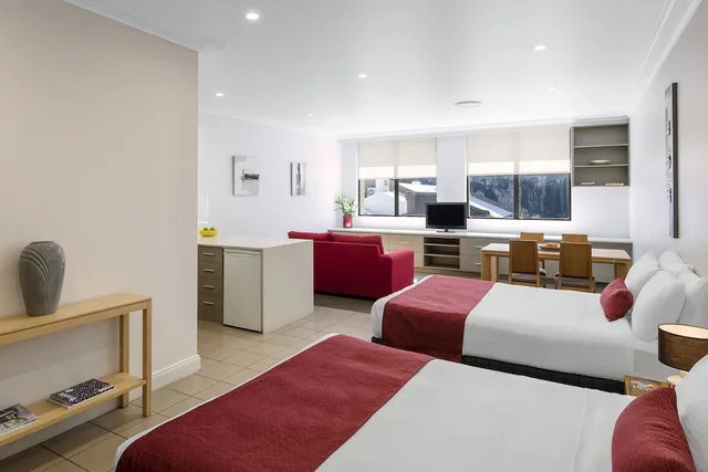 شقة استوديو بسريرين كوين، Nesuto Woolloomooloo Apartment Hotel 9/10