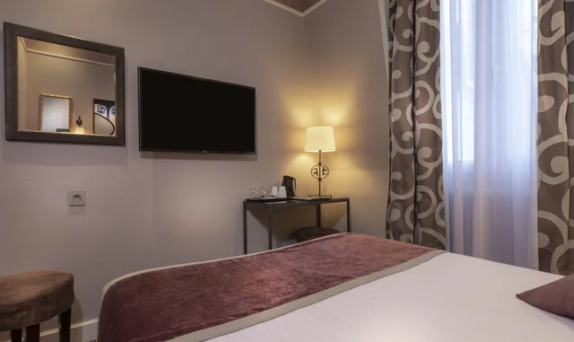 غرفة كلاسيكية مفردة بسرير مزدوج، Hotel Du Bois Champs-Elysees 5/10