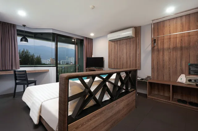 غرفة ديلوكس بإطلالة على الجبل، Cross Vibe Chiang Mai Decem 8/10