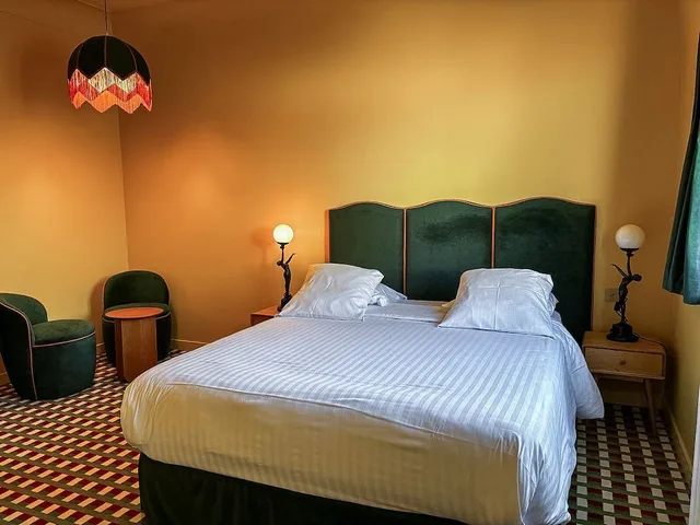 غرفة بسرير كوين، Hotel Le Berger 10/10