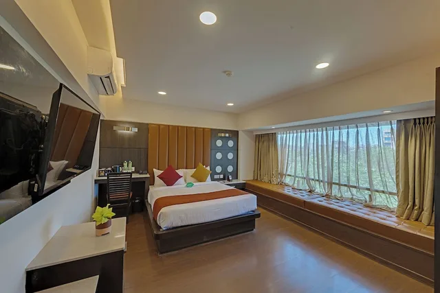 غرفة بريميوم بسرير كوين، Comfort Inn Metropolis Mumbai 5/10