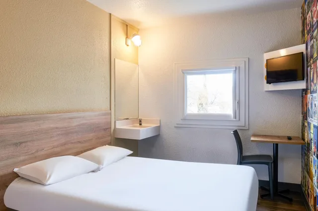 غرفة بسرير مزدوج، hotelF1 Paris Saint-Denis Universite 7/10