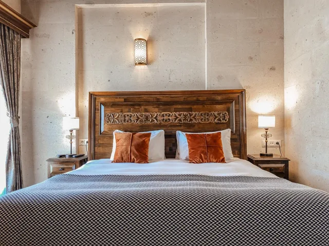 غرفة ديلوكس بسرير مزدوج بإطلالة على الجبل، Osmanli Manor Hotel 6/10