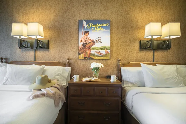 غرفة ديلوكس بسريرين مزدوجين في الملحق، The Yankee Inn 1/1