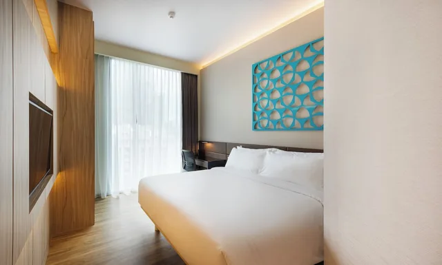 غرفة بريفيليج بسرير كينج، Mercure Singapore On Stevens 7/10