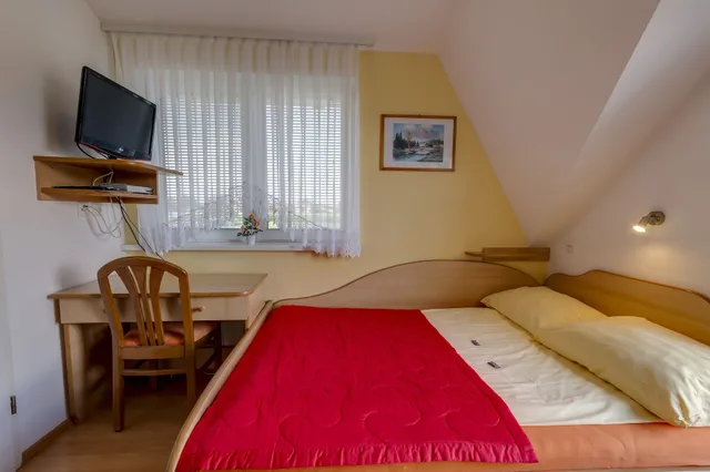 استوديو بسرير مزدوج وسرير فردي بإطلالة على الجبل بشرفة، Rooms and Apartments Jana 1/10