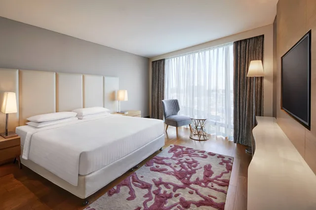 شقة بسرير كينج بإطلالة على المدينة بغرفة نوم واحدة، Marriott Executive Apartments Hyderabad 1/7