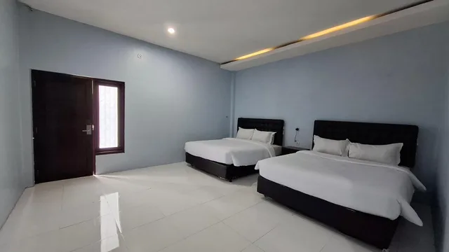 غرفة ديلوكس عائلية بسريرين مزدوجين، Bwalk Hotel Malang 1/1