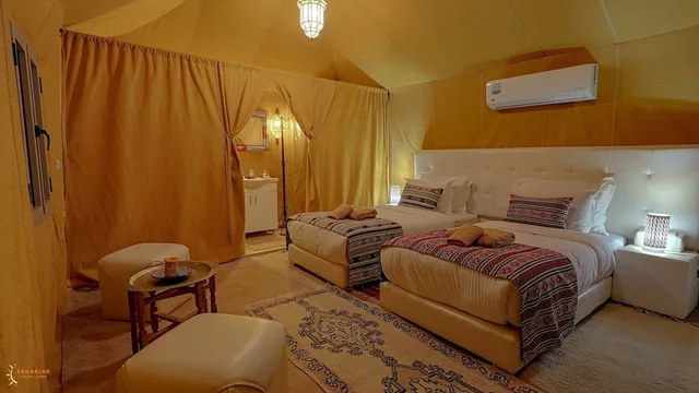 غرفة سوبيريور بسريرين منفصلين وسرير كينج وسرير كوين، Saharian Camp 4/10