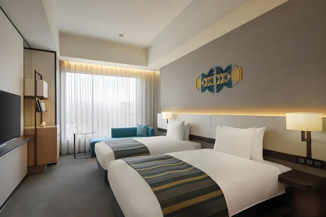 غرفة ديلوكس بسريرين، MGH Mitsui Garden Hotel Taipei Zhongxiao 2/2
