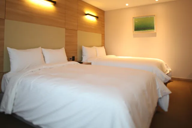 Plus, Studio, 2 Double Beds، ACUBE HOTEL 3/10