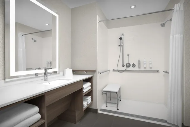 استوديو بسريرين كوين لذوي الإعاقة، Home2 Suites by Hilton Chelmsford Lowell 4/4