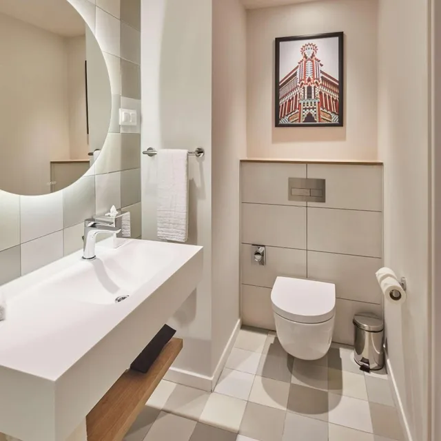 غرفة بسرير فردي، Hampton By Hilton Barcelona Fira Gran Via 6/7