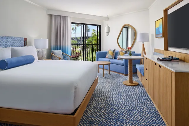 Renovated, Signature, Club, King Bed, Pool View, Ocean View, Sofa، OUTRIGGER Kauai Beach Resort & Spa 1/6