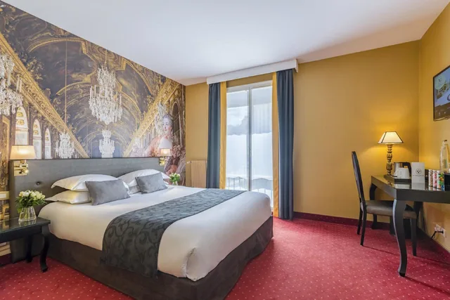 غرفة قياسية بسرير مزدوج، Hotel Le Versailles 2/8