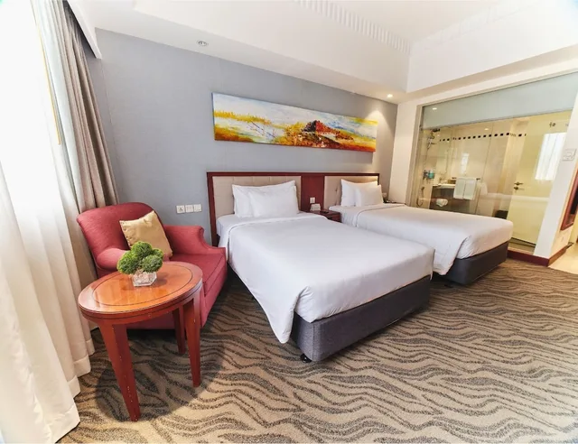 غرفة ديلوكس تنفيذية بسرير مزدوج أو سريرين منفصلين، Saigon Prince Hotel 9/10