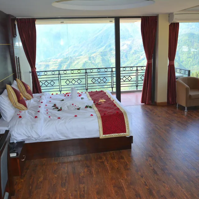 جناح جونيور بإطلالة على الجبل، Sapa Vista Hotel 6/10