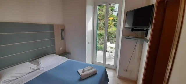 استوديو كلاسيكي بسرير مزدوج وسرير فردي في الملحق، Hotel Villa Argentina 1/2